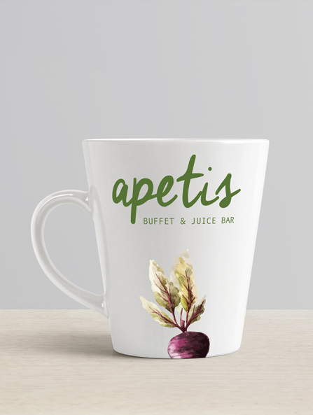identitate brand Apetis Bucuresti