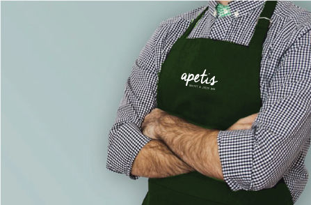 identitate brand Apetis Bucuresti