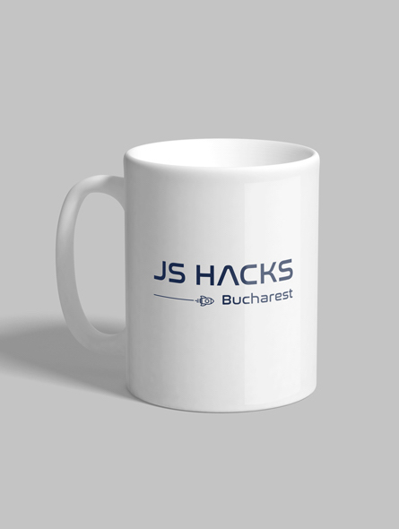 identitate brand JSHacks Bucuresti
