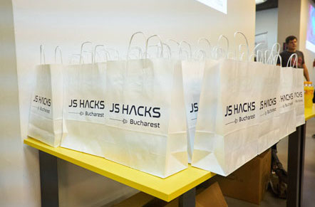 identitate brand JSHacks Bucuresti