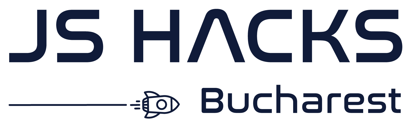 identitate brand logo JSHacks Bucuresti