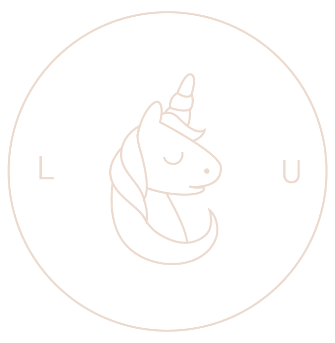 identitate brand logo Little Unicorn Bucuresti