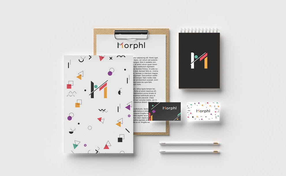identitate brand Morphl Bucuresti