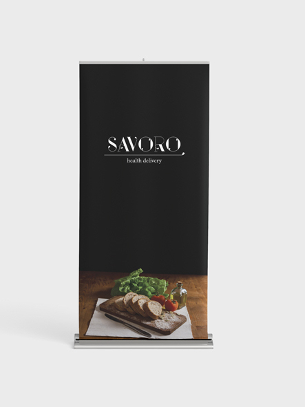 identitate brand Savoro Bucuresti