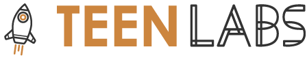 identitate brand logo Teen Labs Bucuresti