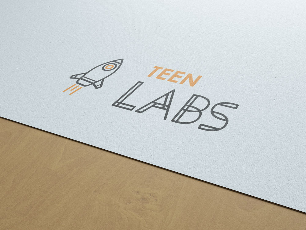 identitate brand Teen Labs Bucuresti