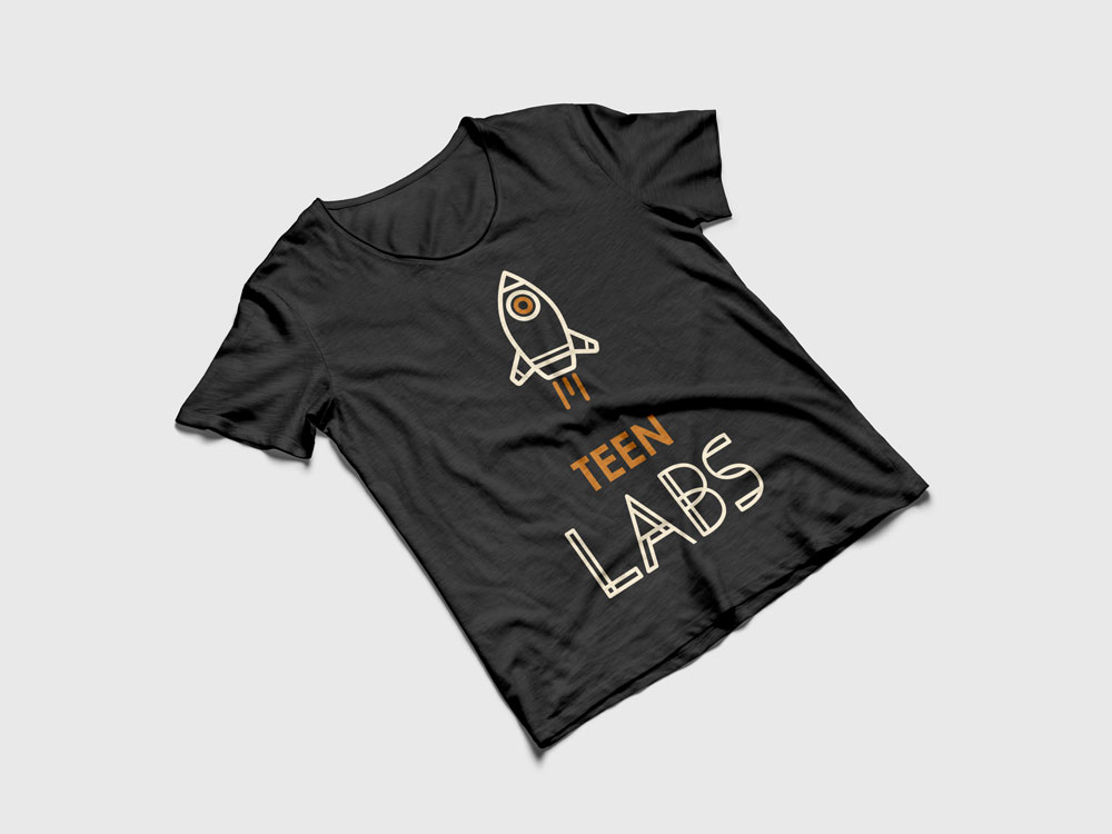 identitate brand Teen Labs Bucuresti